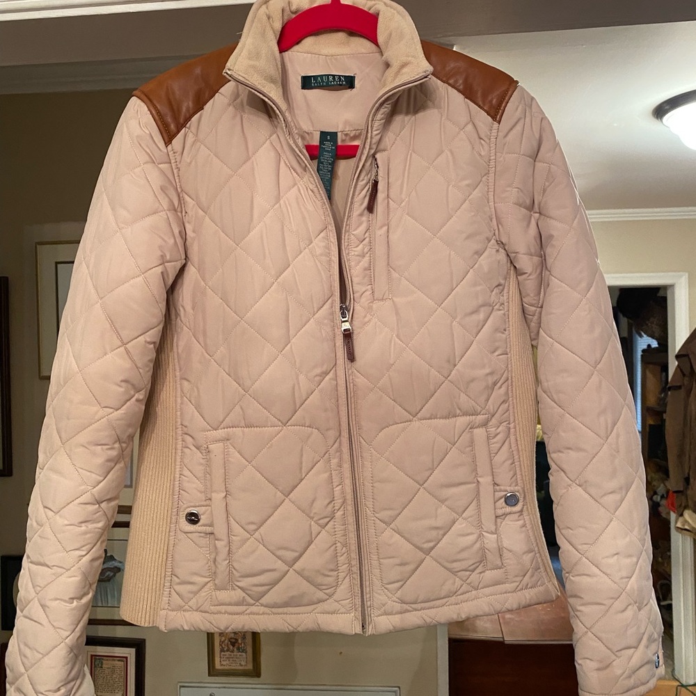 Lauren Ralph Lauren quilted equestrian riding jacket